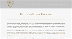 Desktop Screenshot of capital-dance.com